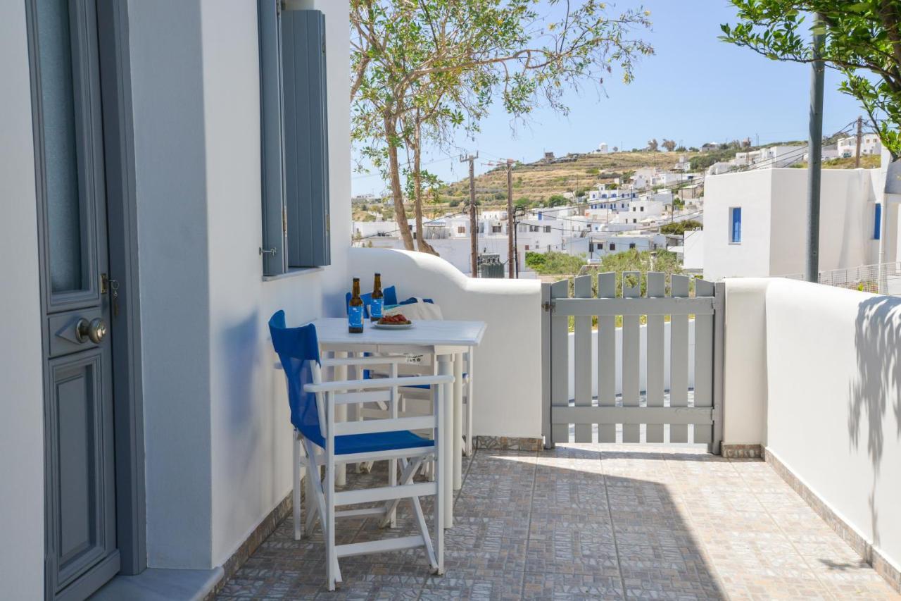 Matilda Milos - Cycladic Living Apartment Triovasalos Luaran gambar